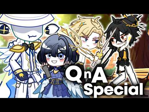 If God ARCHANGELS QnA || Hazbin Hotel Gacha Animation ||