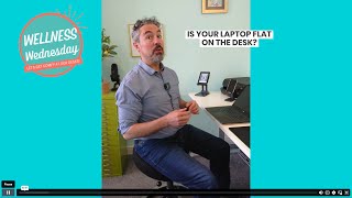 Wellness Wednesday NEXSTAND K1 Laptop Stand product review