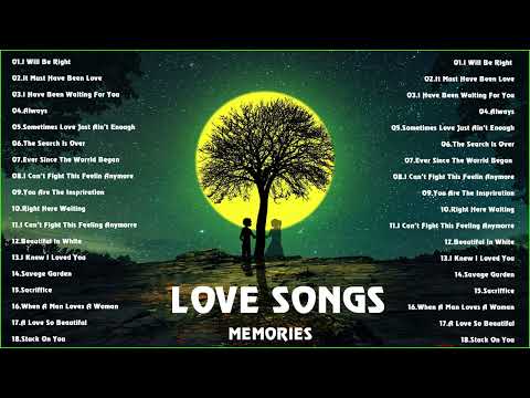 Westlife, David Gates,Backstreet Boys, MLTR, Boyzone 💖Greatest English Love Songs 80s 90s Playlist