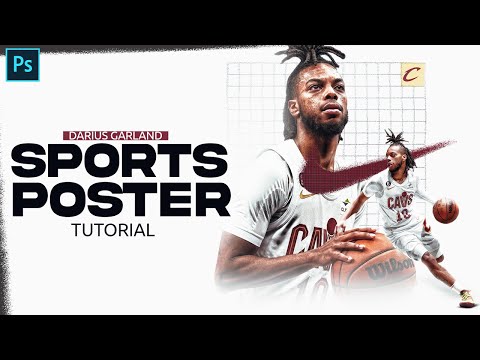 How to Create a Sports Poster Design! | Photoshop Tutorial | Cal So Scoped