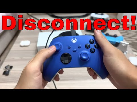 XBOX SERIES X/S CONTROLLER HOW TO DISCONNECT