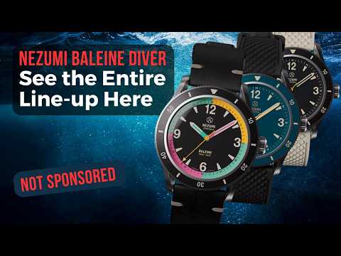 Nezumi Baleine Dive Watch – Check Out Every Model. Watch Review