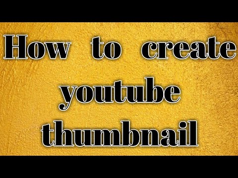 How to create youtube thumbnail #Tejabeatz