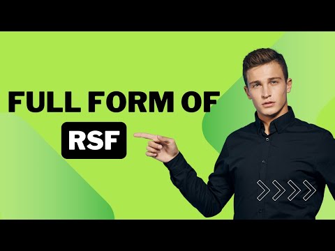 Full Form of RSF| What is RSF Full Form | RSF Abbreviation