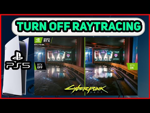 PS5 HOW TO TURN OFF RAY TRACING!