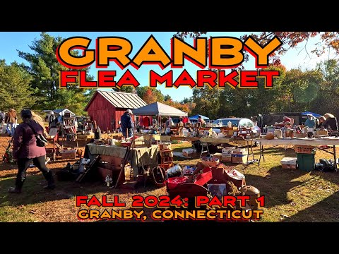 The Granby Flea Market Never Disappoints! Awesome Finds, As Always! Fall 2024, Part One!