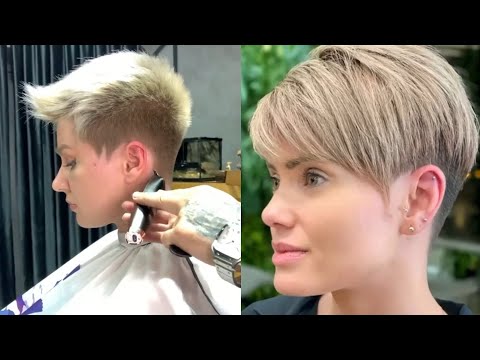 Latest Pixie Haircut for girls😍✂️/Boy cut for girls/Pixie Hairstyles/pixie haircut tutorial