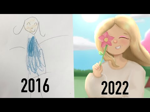 Art improvement meme. (Age 6 to 11)