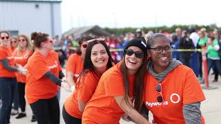 How has Payworks established a workplace culture of giving?