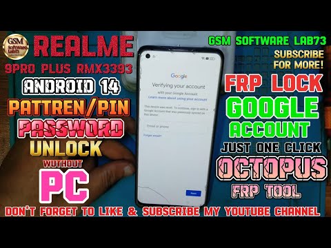 Realme 9 Pro plus FRP bypass|Realme RMX-3393 forgotten screen lock/password/Pin/pattern Unlock