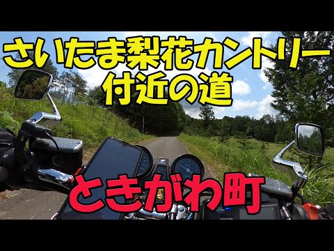 【CB1100EX】さいたま梨花カントリークラブ付近の道を走る！【モトブログ】