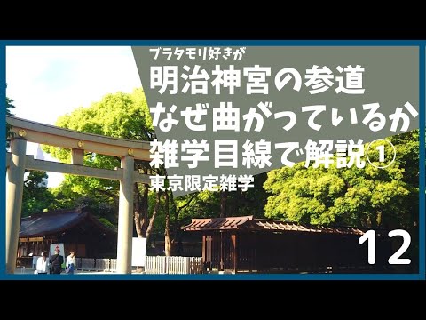 #12 明治神宮参拝がもっと楽しくなる。ブラタモリ好きが雑学で明治神宮を解説する。【東京】【雑学】【初詣】【森】【デート】【歴史】