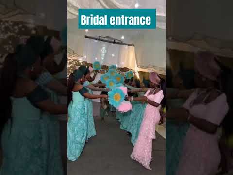 Wow #wedding #bridalentrance #nigerianwedding #asoebi #asoebistyles #dance #bridesmaids  #yoruba