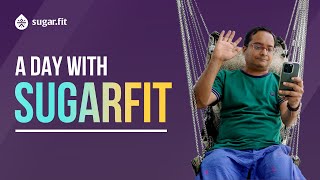 How to use the sugarfit App | A Day in the Life of A Person with Diabetes!🛡️ @besugarfit