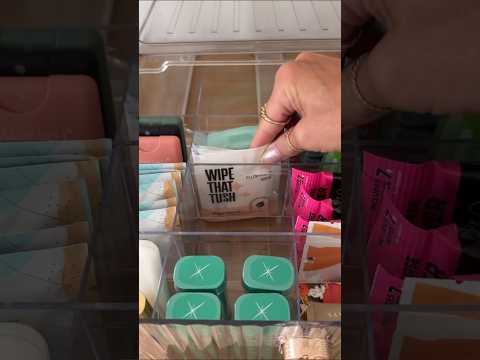 Restock my purse essential organize 👜 #asmrbag #asmrrestock #asmrorganizing #satisfying ##asmrsound