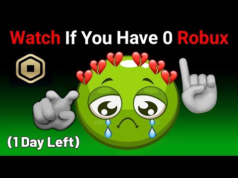 Watch This If You Have 0 Robux...(Hurry Up!)