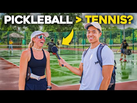 Asking Pickleball Players What They Do For a Living! (Newport Beach, CA)