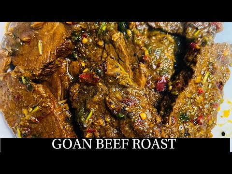 Goan Style Beef Roast Recipe | Beef Topside Roast Recipe | Easy Beef Roast Recipe - by Natasha