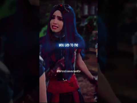 She lied to them 🥺😔💔 #krystianmcnulty #descendants3 #evie #edit #shorts #descendants