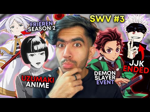 Demon Slayer Announcement 🤔| Uzumaki Anime 😨 | SWV Ep3