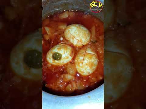 alu egg curry || alu egg curry in telugu || alu egg curry recipe || sandhyachakri vlogs || #shorts