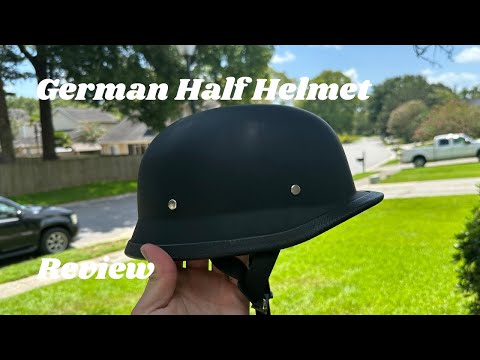 German Half Helmet Review