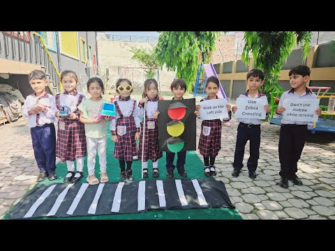 Learning Traffic Rules and Safety for Nursery Kids|Chenab Lyceum Wazirabad |kidsactivities