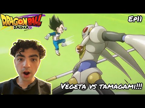 VEGETA VS TAMAGAMI! | DRAGON BALL DAIMA EPISODE 11 REACTION