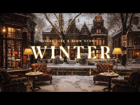 Dreamy Winter Jazz with Relax Sounds & Snowy Night Ambience / Sweet Jazz Music for Pure Relaxation