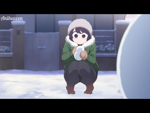 Making snow man with chadano | komi san season 2(eng sub)(ep5)