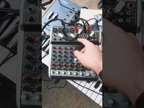 Turning a mixer into a weird synthesizer