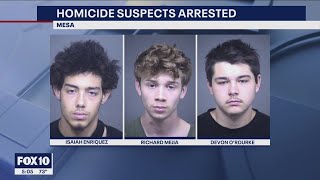 Man dies after being shot during Mesa drug deal; 3 homicide suspects arrested