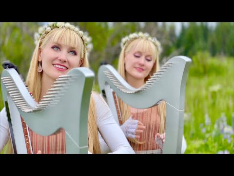 Can't Help Falling in Love - Elvis cover (Harp Twins)