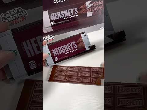 Hershey Chocolate 🍫 Bar Construction Set #asmr #hershey #fivebelow