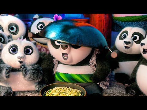 Primeiro dia de treinamento do Panda | Kung Fu Panda 3 | Clipe 🔥 4K