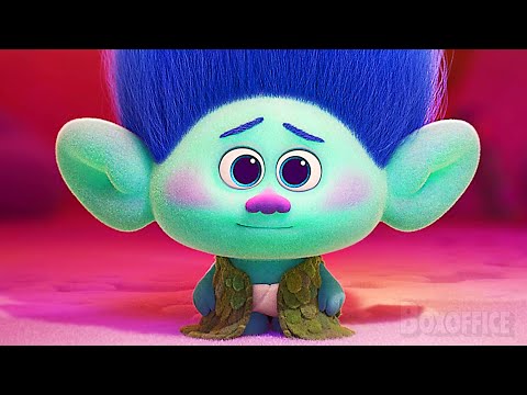 The CUTEST Troll's Story (Trolls 3 Best Scenes) 💛🌀 4K