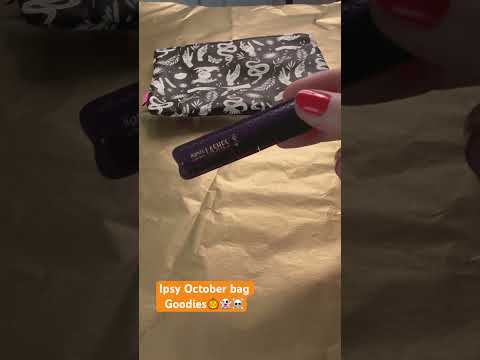 October Ipsy bag 2024  #makeup #ipsy #shorts #mascara #beauty #skincare