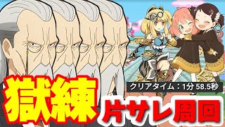 【パズドラ】特に速い訳でもない獄練片サレ周回編成