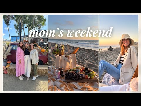 VLOG: mom's weekend :-) beach days, exploring san diego, furniture shopping