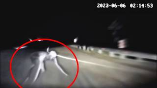 The SCARIEST Creatures Caught On Dashcam | Scary Comp V14