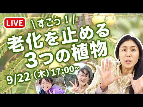 【肌ツヤパック実践】老化の原因はアレだった！若返りの植物とアムラの真実 さやか＆発酵シスターズ