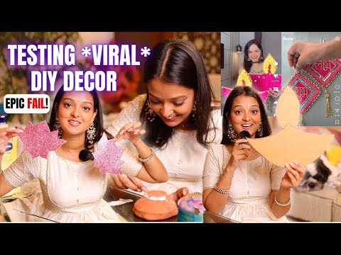 Testing *VIRAL* home DIY decor! *FAIL*