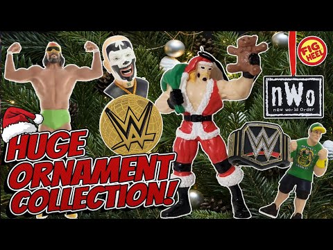 EPIC WWE ORNAMENT COLLECTION TOUR! AEW, WCW, WWF!