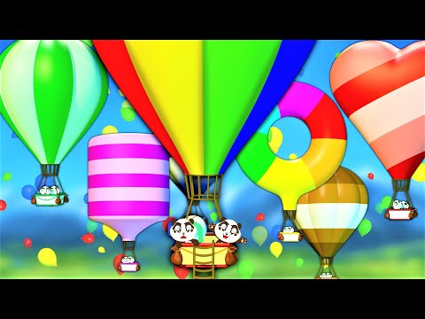 Panda Bo's Balloon Adventure | Fun Nursery Rhymes for Kids