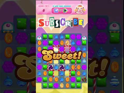 Candy Crush Saga Level 6200 | No Boosters