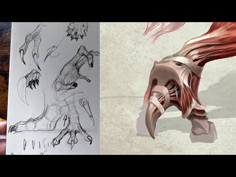 Mistakes to avoid when drawing creature hands