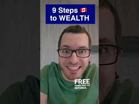 9 Steps to WEALTH 🇨🇦 #tfsa #rrsp #fhsa #resp