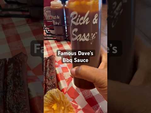 Famous Dave’s Rich & Sassy Bbq Sauce