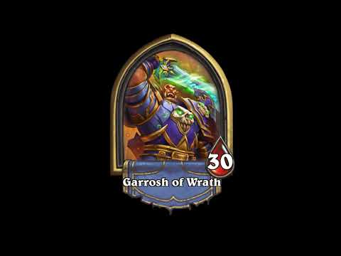 Garrosh Of Wrath All Hero Quotes - Hearthstone