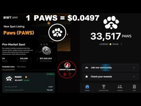 Paws Airdrop listing date New Update| Paws Airdrop withdrawal | paws new mystery quest today Claim